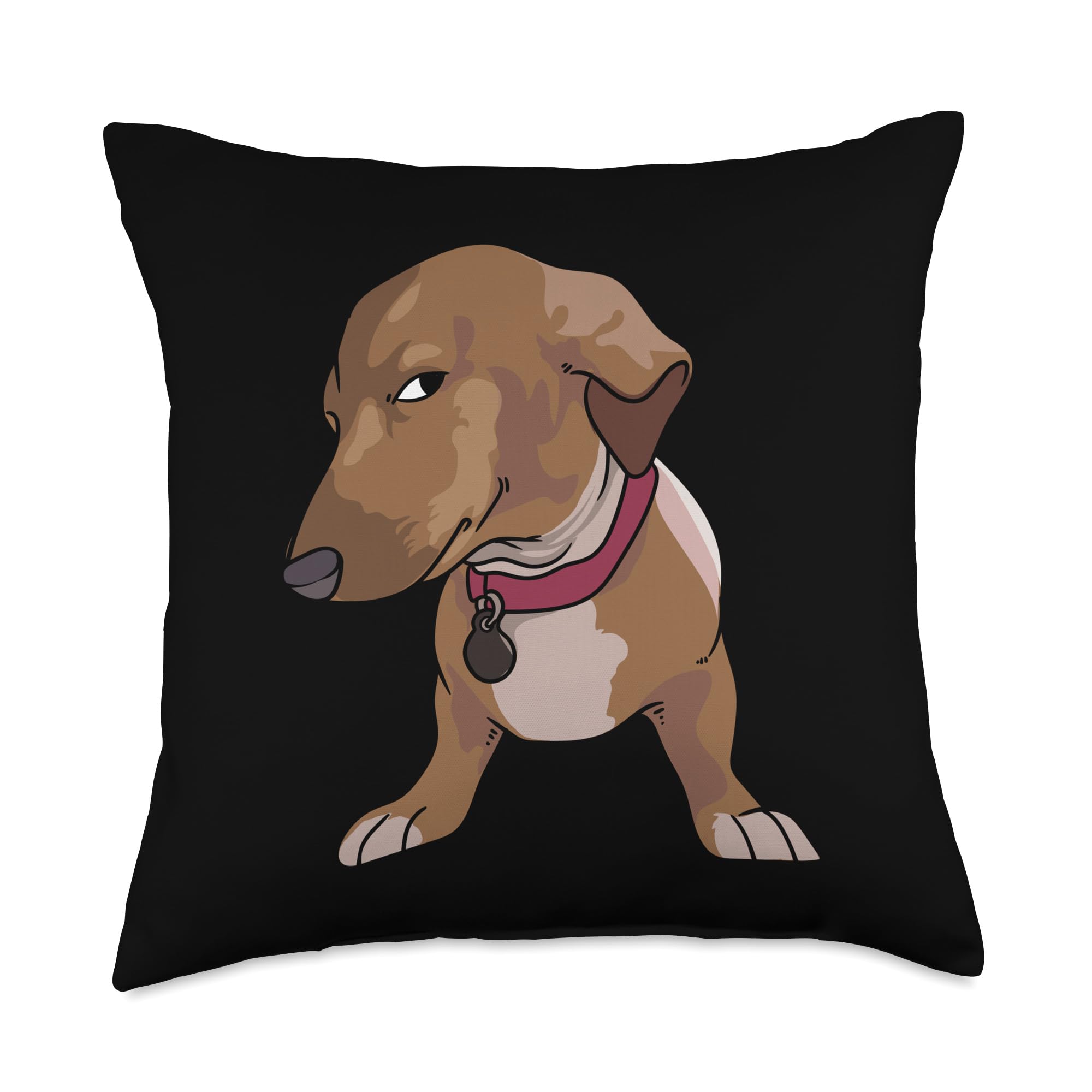 Side Eye Dog Meme Funny Dog Giving Side Eye Throw Pillow
