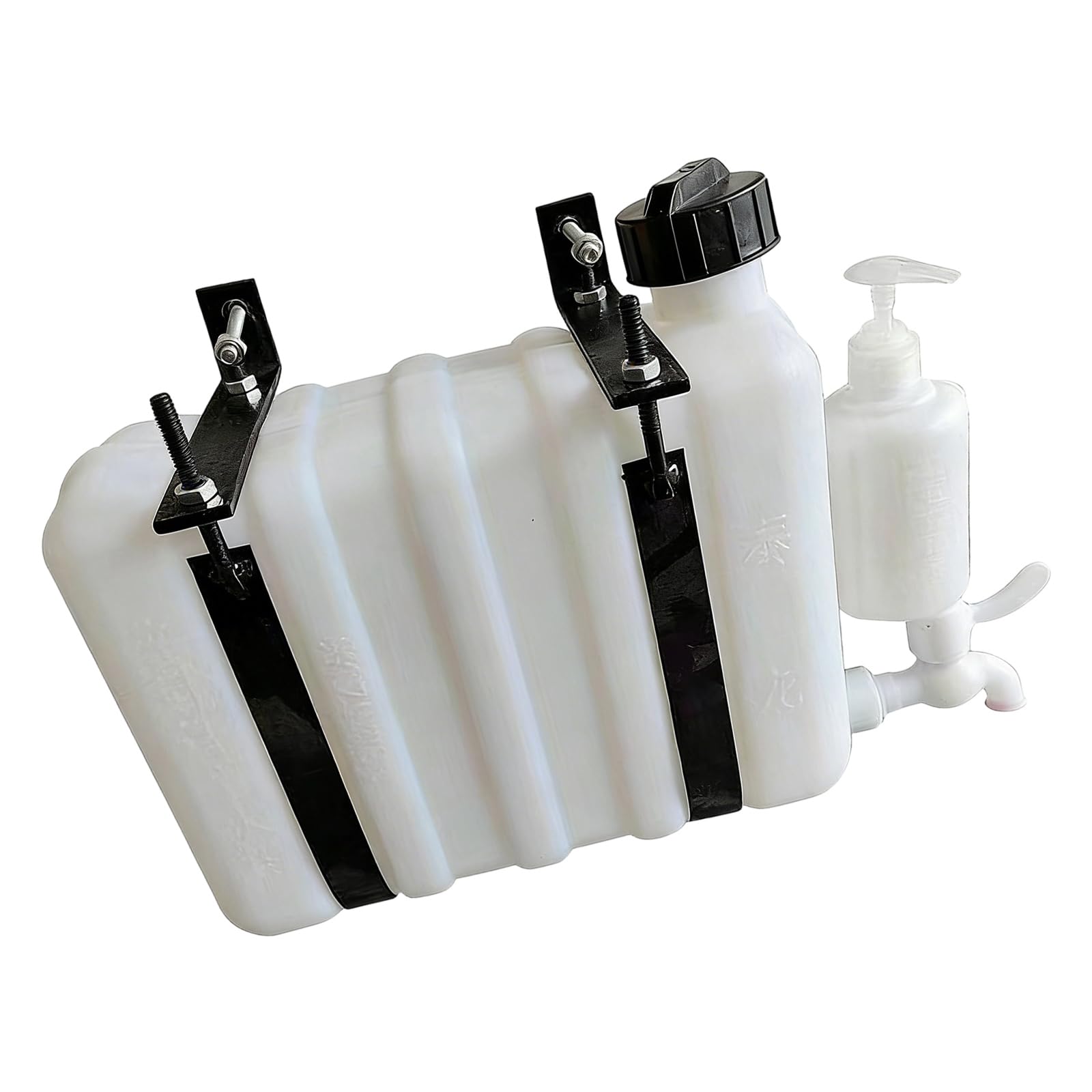 9Lタンク 手洗いポンプ　トラック　キャンプ　飾り　ユニック 　農家　ステー付き Amazon.co.jp: ポータブル 9L 手洗い水貯蔵タンクトラック運転手用屋外