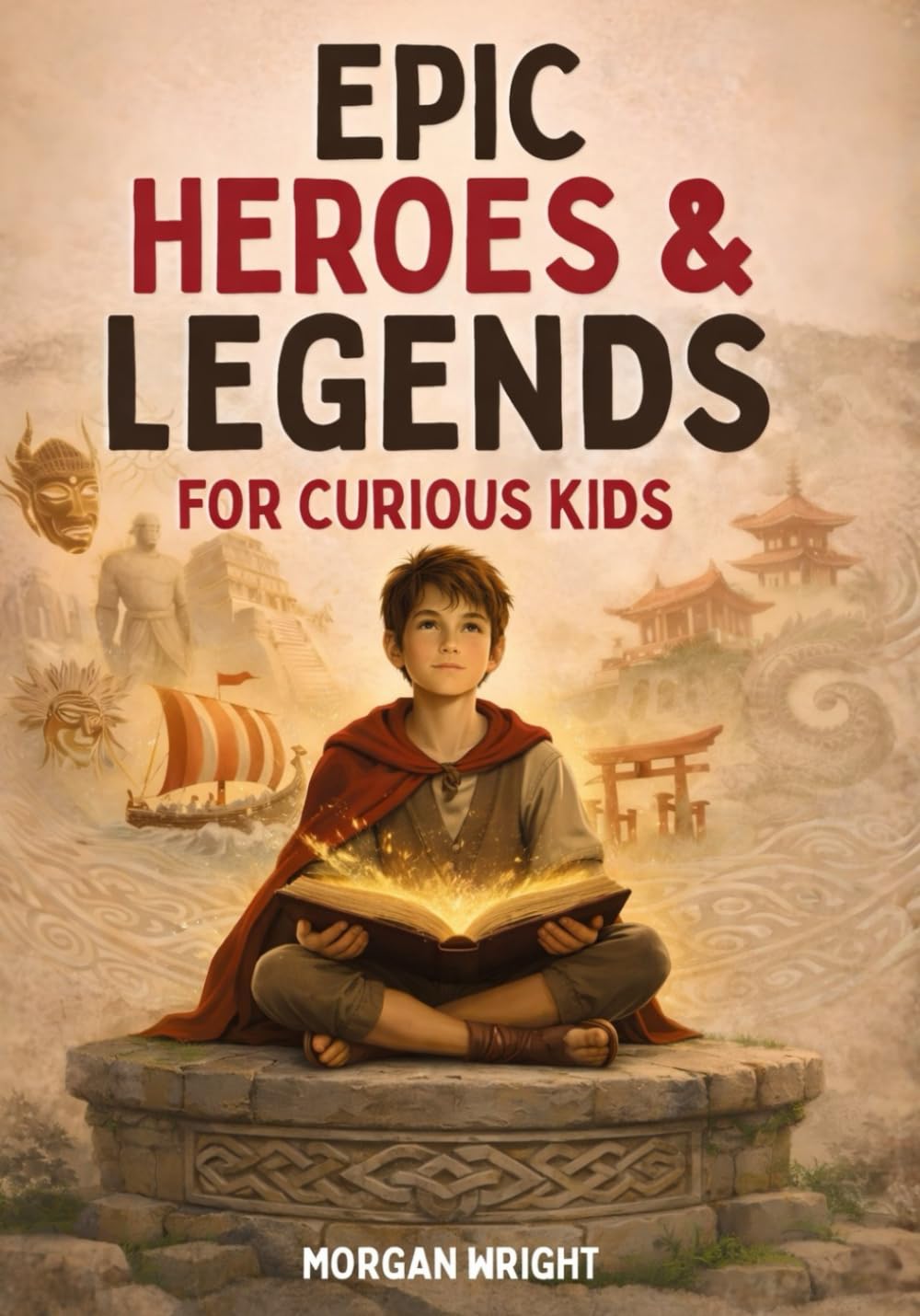 Epic Heroes & Legends for Curious Kids: World Mythology, Folklore, and True Stories from Cultures Around the World for Ages 8–12