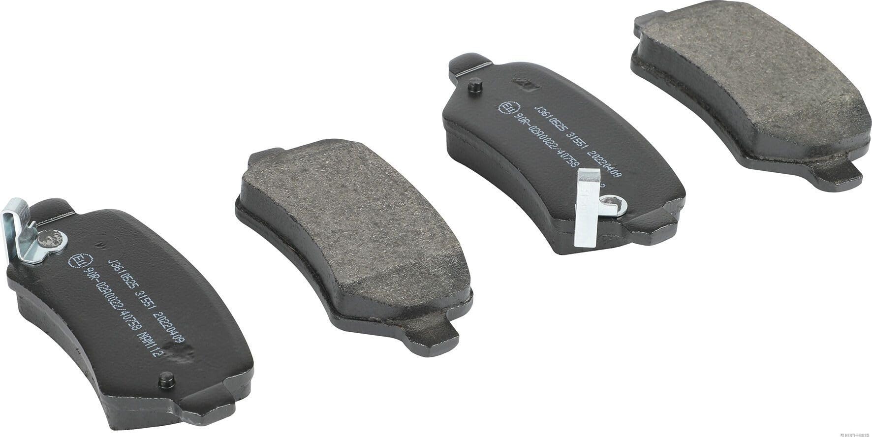 Herth+Buss Jakoparts J3610525 Brake Pad Set, disc brake