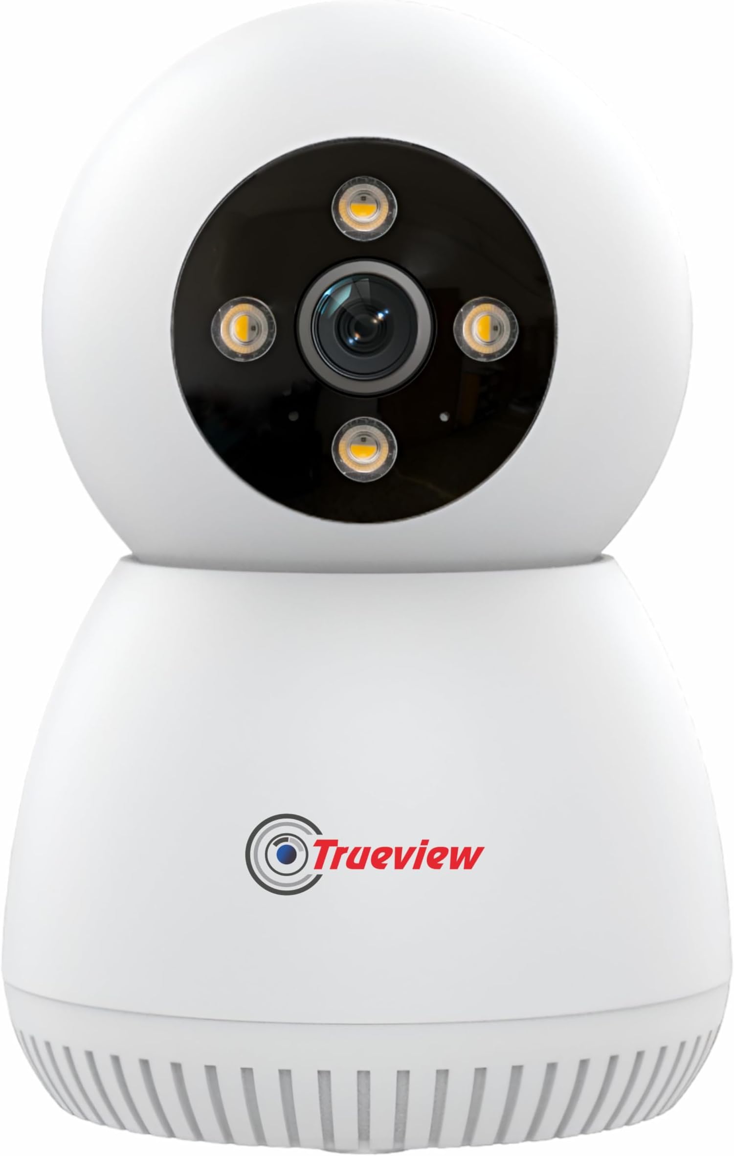 Trueview 3MP WiFi Robot Security Camera | 360° Pan & Tilt | Color Night Vision | AI Auto Tracking, 2-Way Audio & Alexa | Supports 256GB Memory Card | STQC Certified for Data Privacy & Home Security