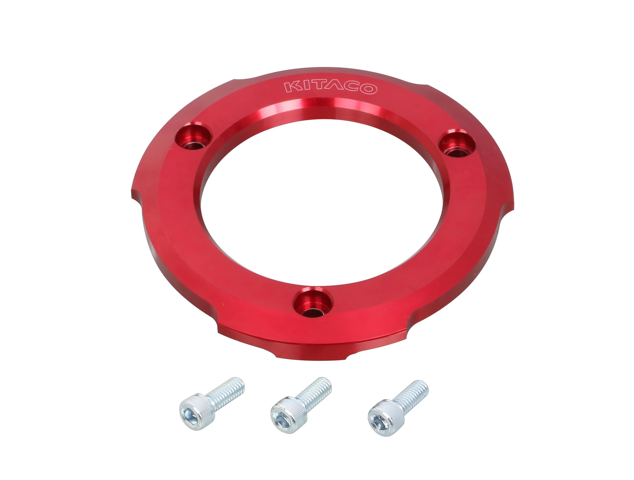 Amazon | キタコ(KITACO) 右クランクケースカバーリング (レッド