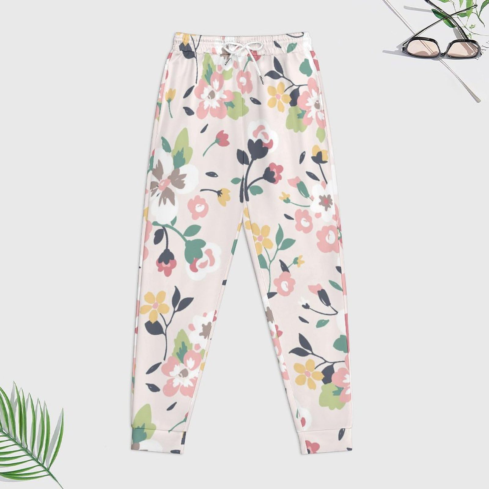 Amazon.co.jp: ジャージ 上下2点セット 花柄 春の花 メンズ スウェット