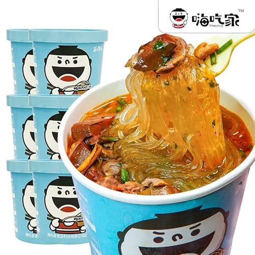 血粉丝 Bean Vermicelli汤方便速食米线粉丝 Bean Vermicelli6桶装特产 #TOP1