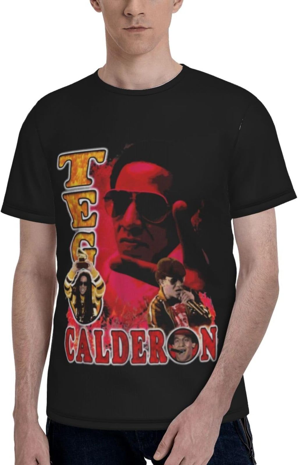 Shirt Mens Casual 3D Graphic T Shirts Trendy Crewneck Short Sleeve Vintage Tees