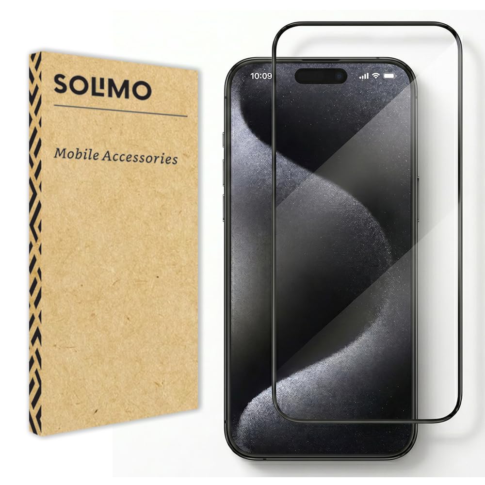 Amazon Brand - Solimo Tempered Glass Full Screen Protector for iPhone 13,13 Pro & 14 with Edge-to-Edge Coverage (6.1 Inches)-image-14