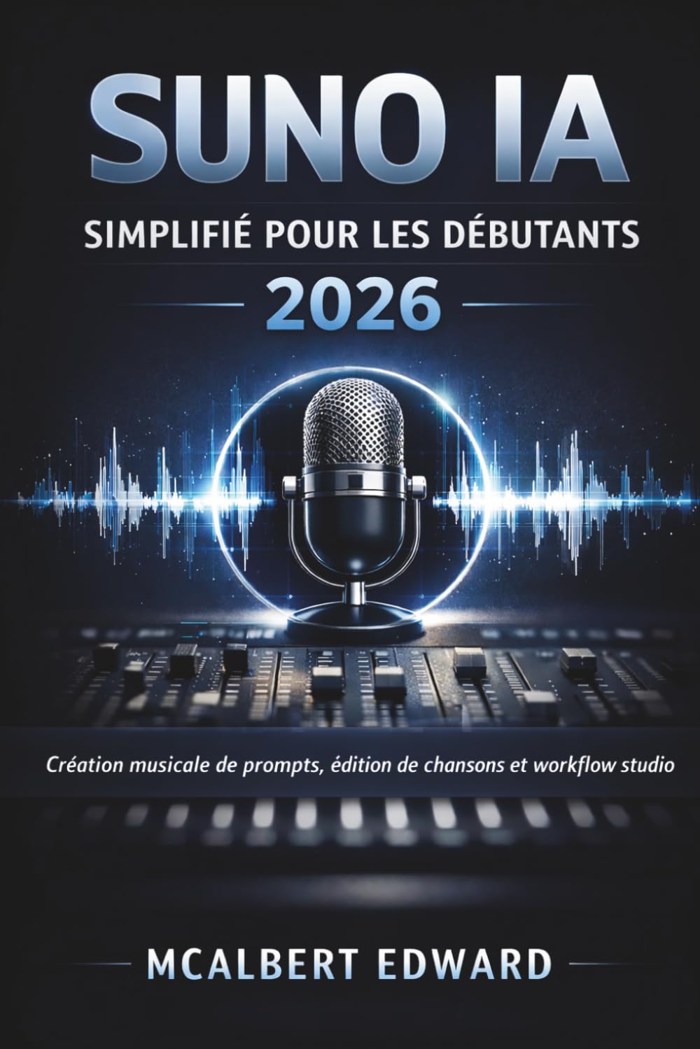SUNO IA SIMPLIFIÉ POUR LES DÉBUTANTS 2026: Création musicale de prompts, édition de chansons et workflow studio