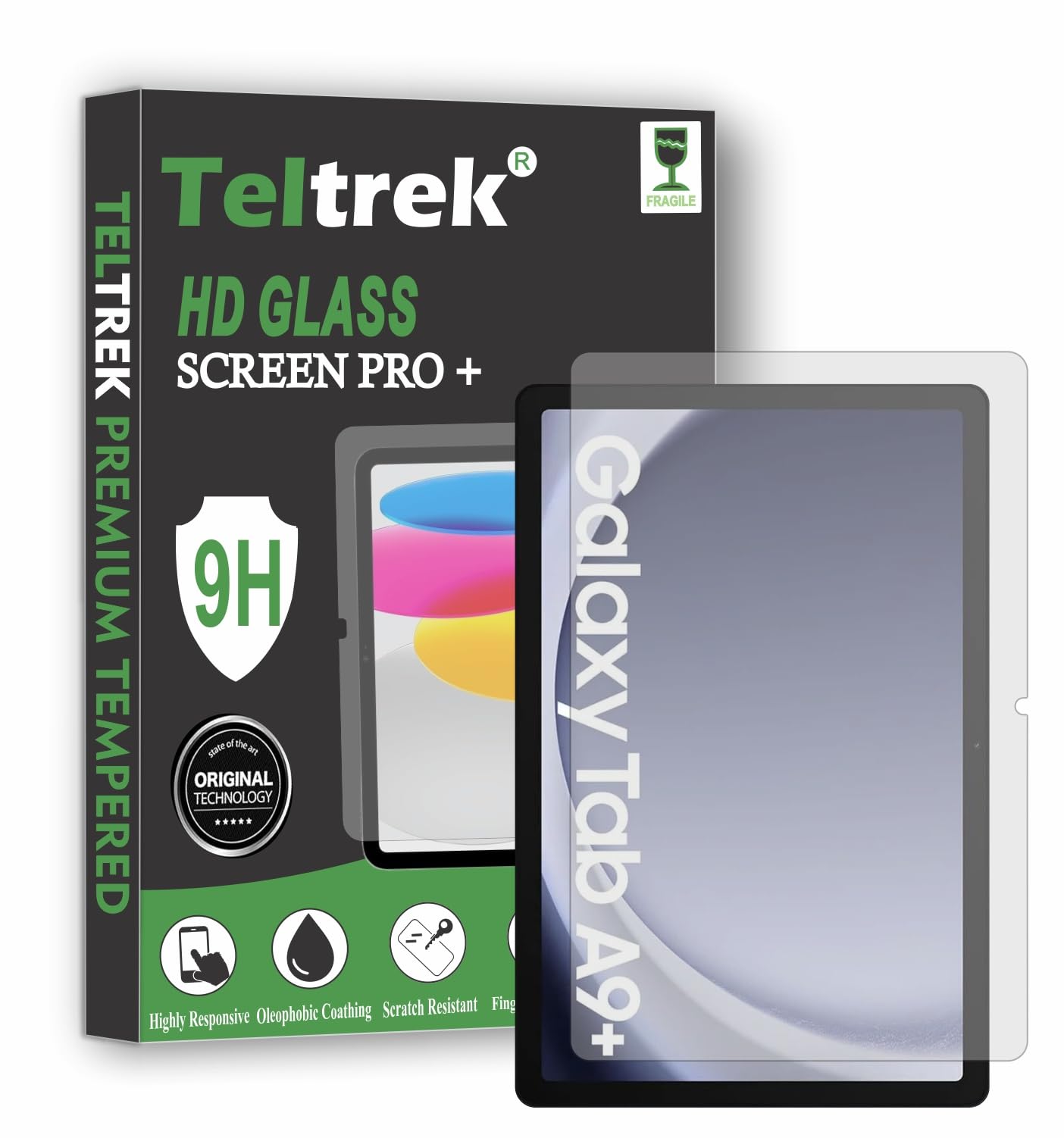 TELTREK ScreenGuard Compatible With Samsung Galaxy Tab A9 Plus 5G, Samsung Galaxy Tab A9+ 2023 11 Inch (SMX210/SMX215/SMX216) Fiber Screen Protector Not a Tempered Glass. (B0D56RGQRW) Amazon Price History, Amazon Price Tracker