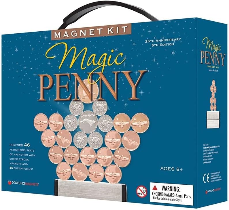 DOWLING MAGNETS MAGIC PENNY MAGNET KIT 25TH ANNIVERSARY EDITION