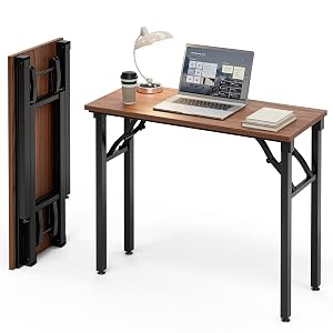 Frylr Small Folding Computer Desk Portable 35 8 Inch Foldable Laptop Table Collapsible and Compact for Easy Storage