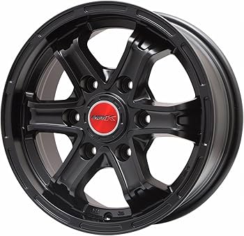 Amazon.co.jp: B-MUD K 15x6.0J 6H/139.7 +33 マットブラック / 200系