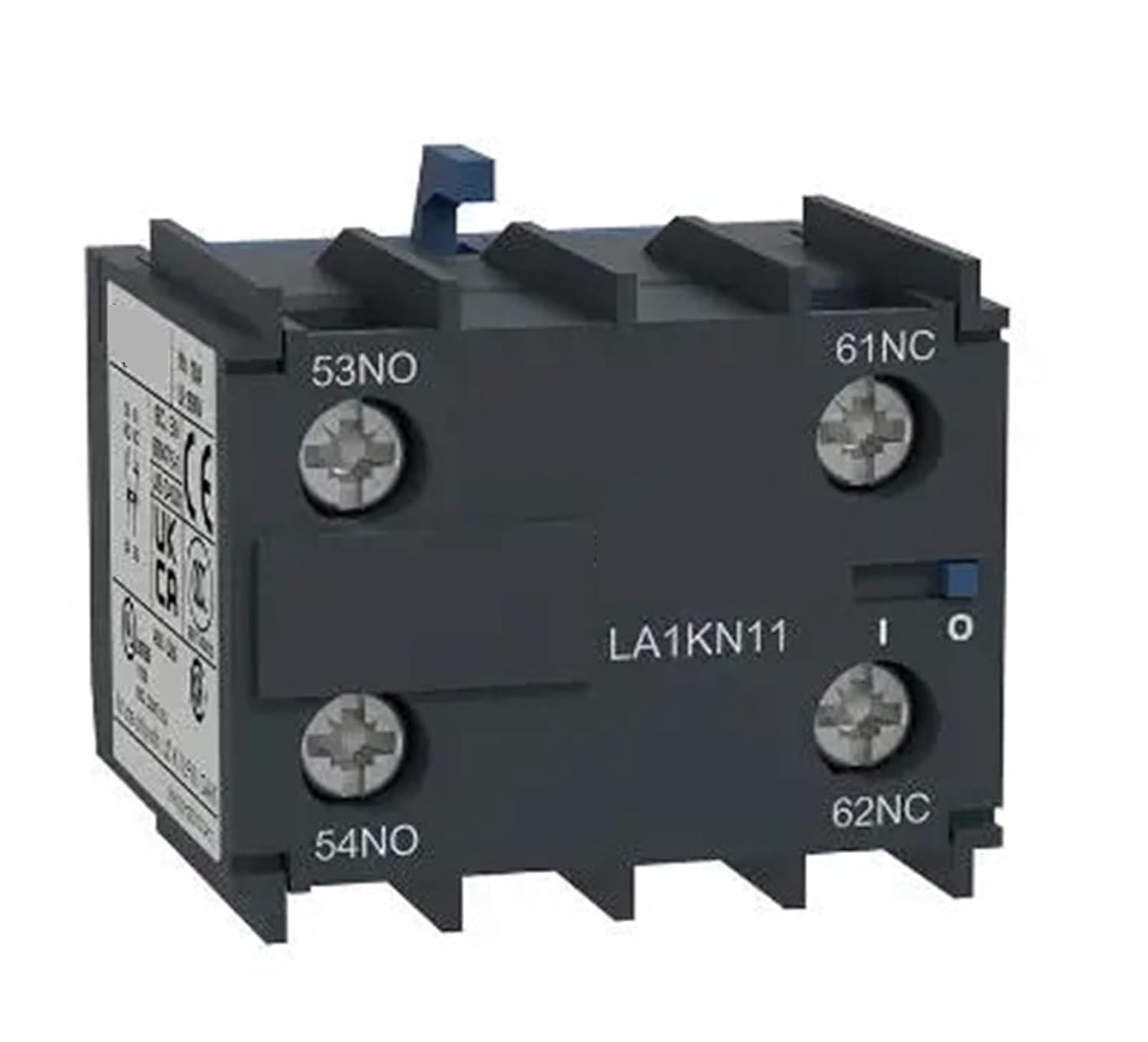 LA1KN11 LA1KN11 LA1KN11 Auxiliary Contact Block 1NO+1NC Screw-Clamps Terminals 1Pcs