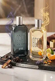 Egeo Kit Duo, Bomb Black e Original, Colônia Masculina, 2 Itens