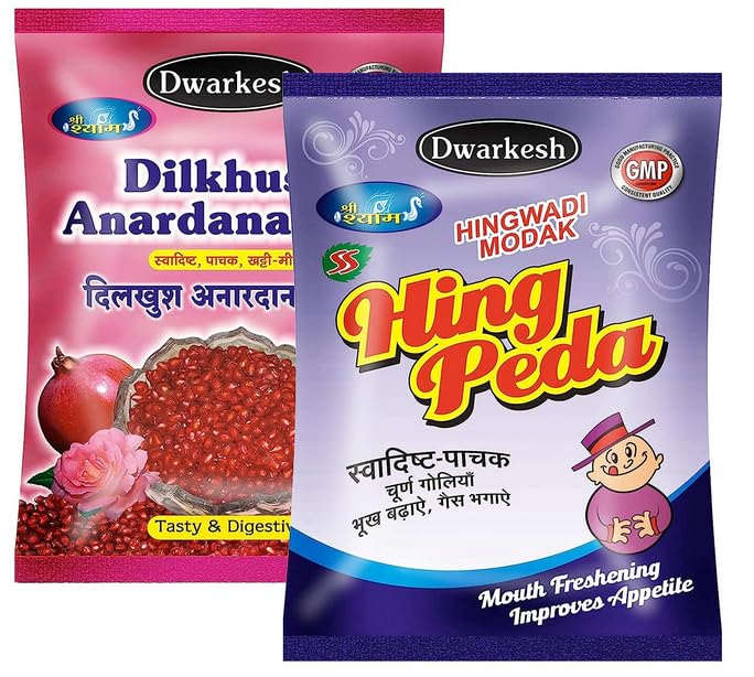 Dwarkesh Ayurveda Anardana Hing Peda Combo Pack (2 * 500 Gm) (B0CJNHMSP7) Amazon Price History, Amazon Price Tracker