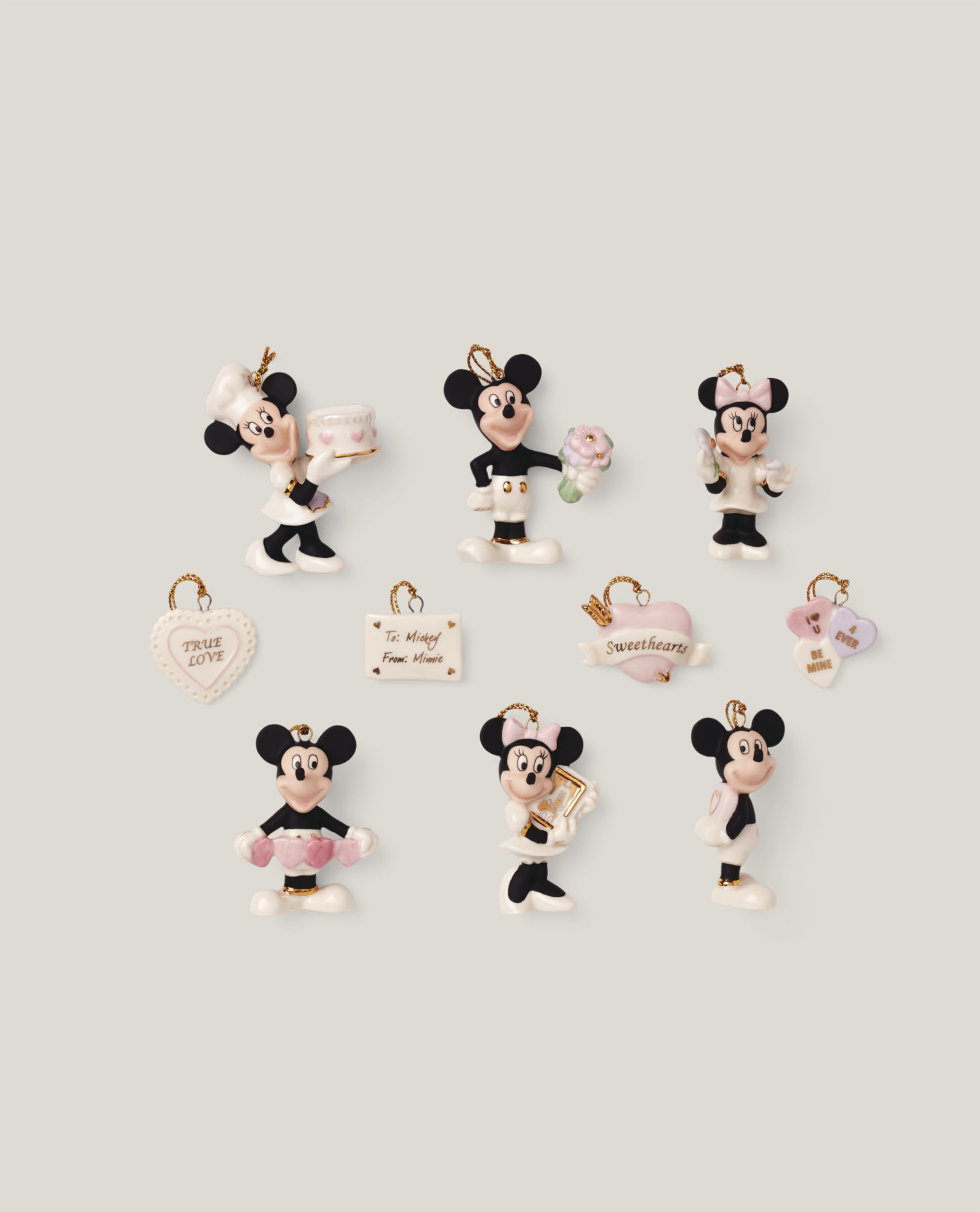 Amazon.com: Lenox 895918 Disney Romantic Moments 10-Piece Mini