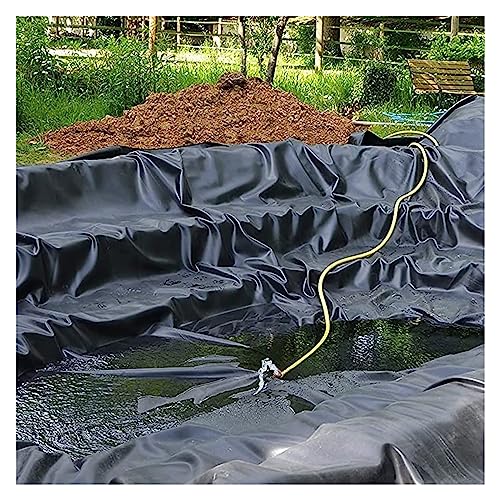 Bâche pour étang anti-fuite revêtement HDPE 5x8m pour réparer et sécuriser un bassin à koï
