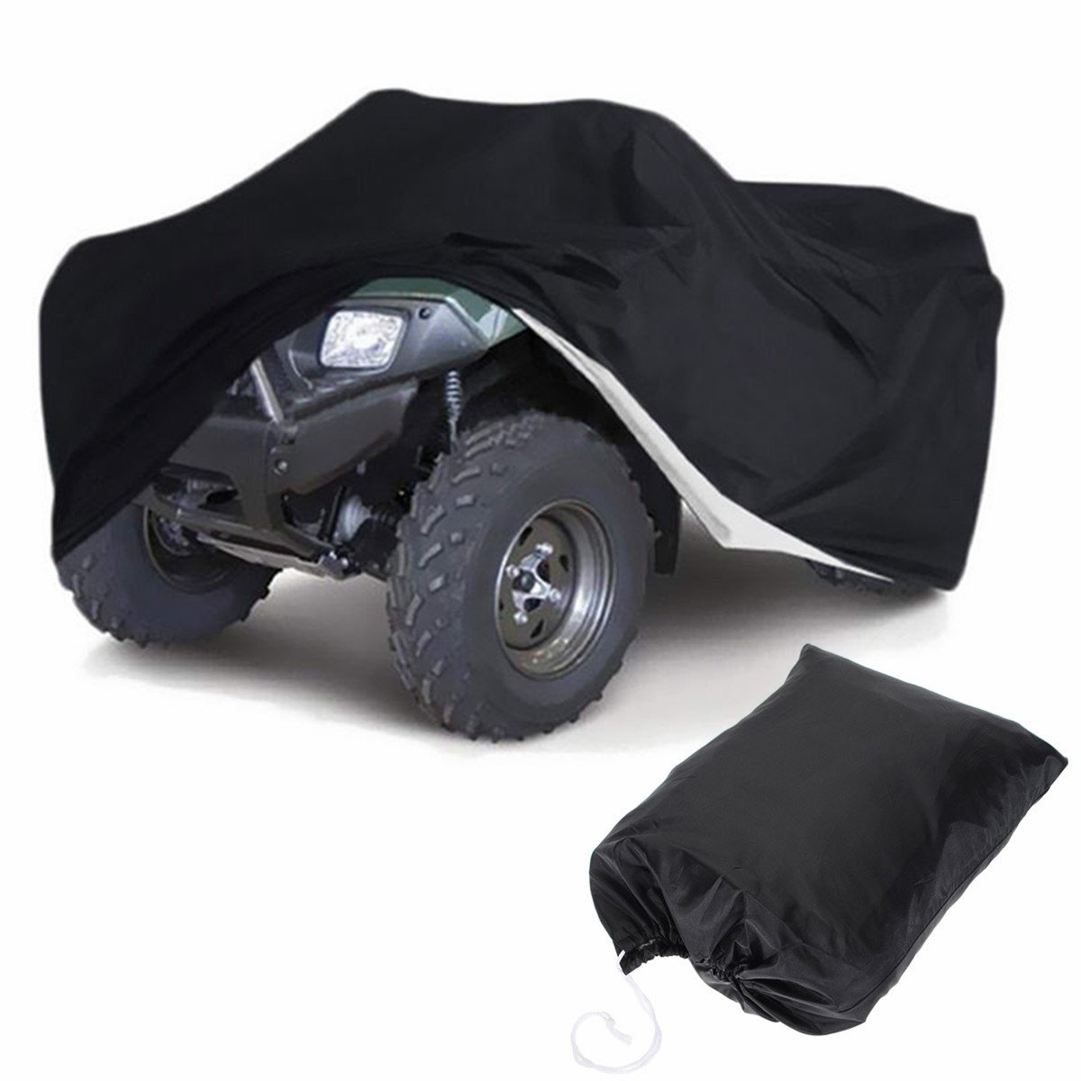 Quad Bike ATV ATC pokrowiec wodoodporne rozmiary L czarny