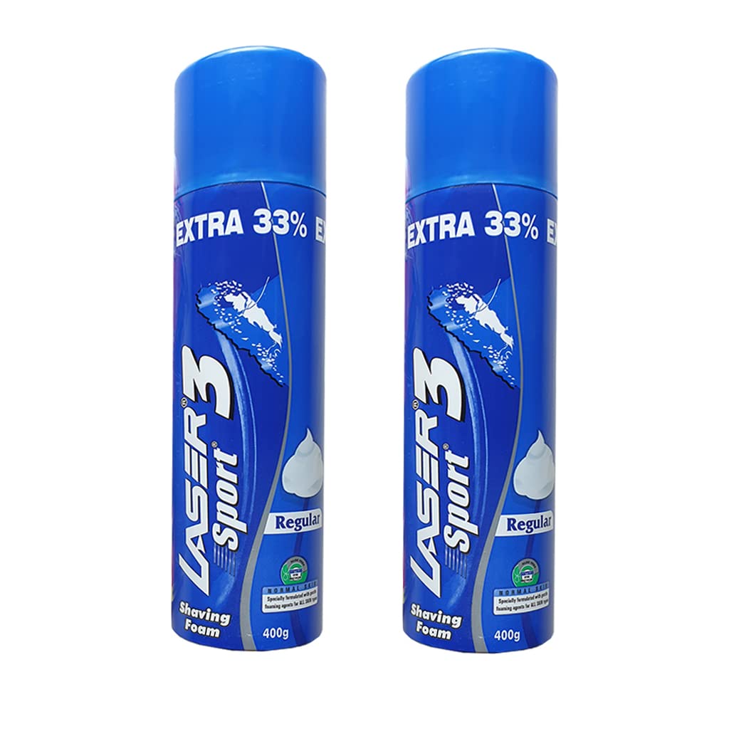 Laser Sport 3 Shaving Foam Set Of 2 - 800 Gram (B01MTCOYL6) Amazon Price History, Amazon Price Tracker