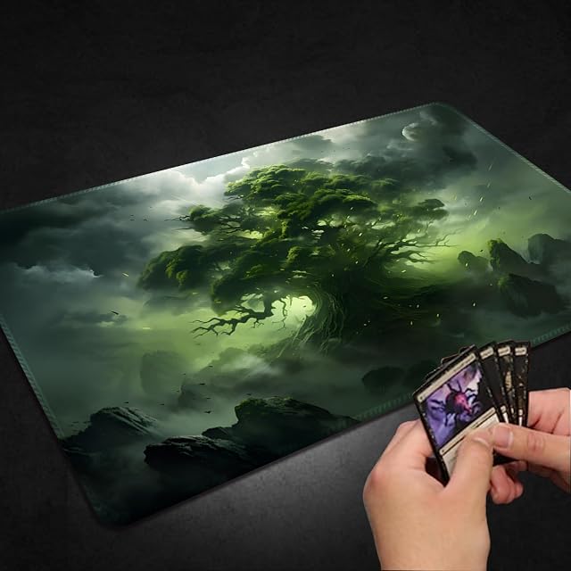 Foto 5 de 5 de Malqiqi Alfombrilla de Juego para MTG y TCG Con Bolsas de Almacenamiento - 24 x 14 Pulgadas