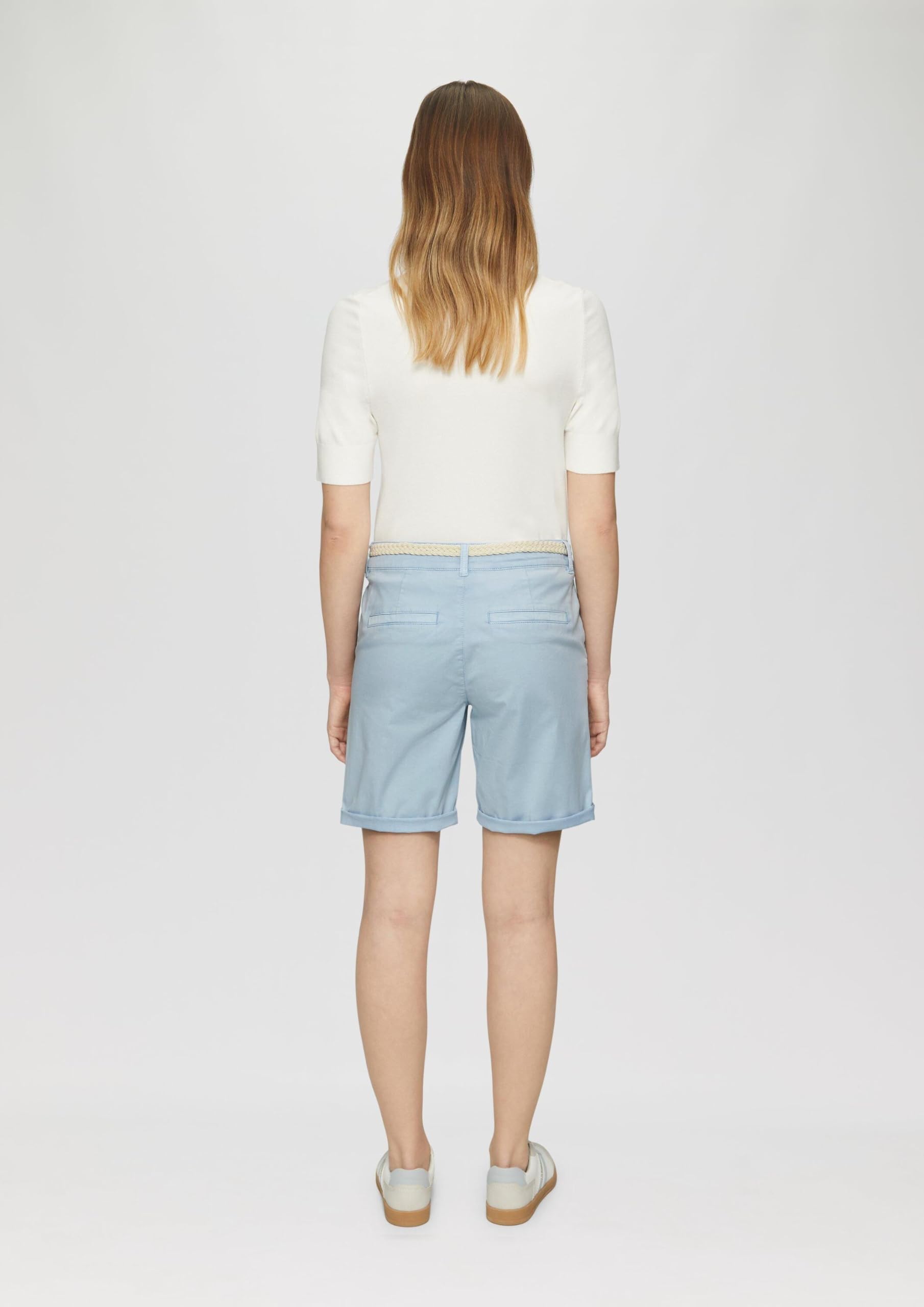 s.Oliver 2161341 - Chino bermudy z paskiem Kobiety