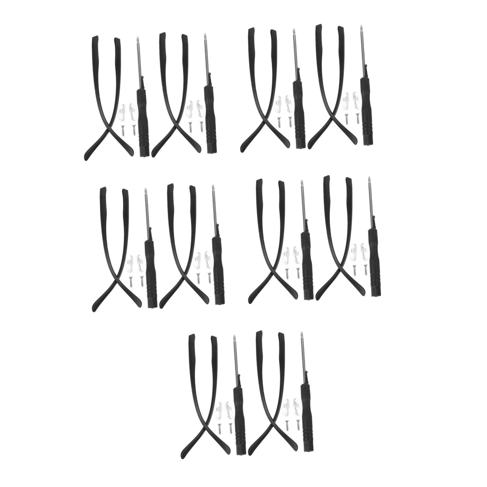 Healvian 10paires Bras De Remplacement Pour Lunettes Universels Accessoires Pratiques Pour Lunettes De Soleil Installation Facile Confort Optimal Ajustement Pour Hommes Et Femmes