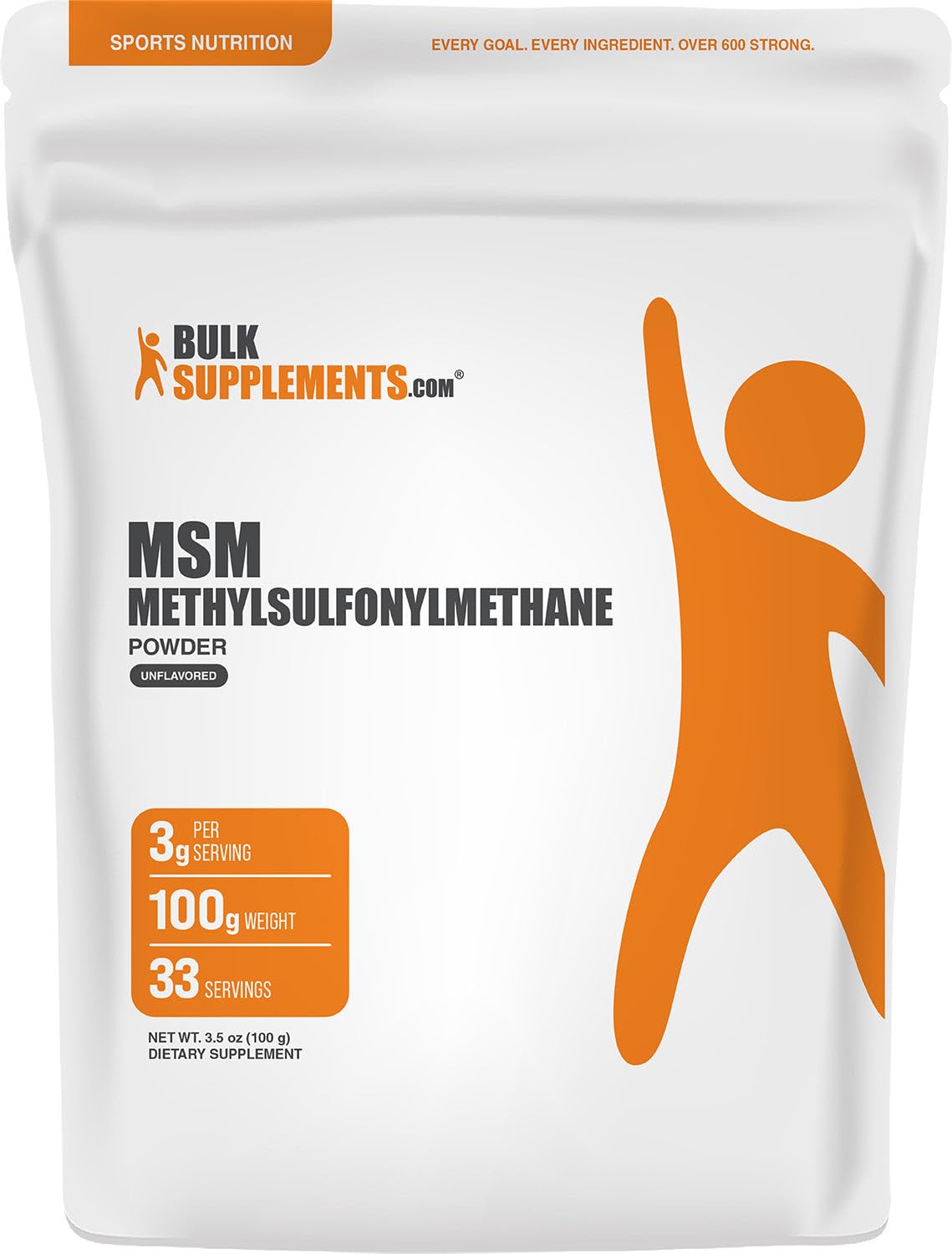 BulkSupplements.com MSM Powder - 1KG (Pack of 1) — Amazon image 7