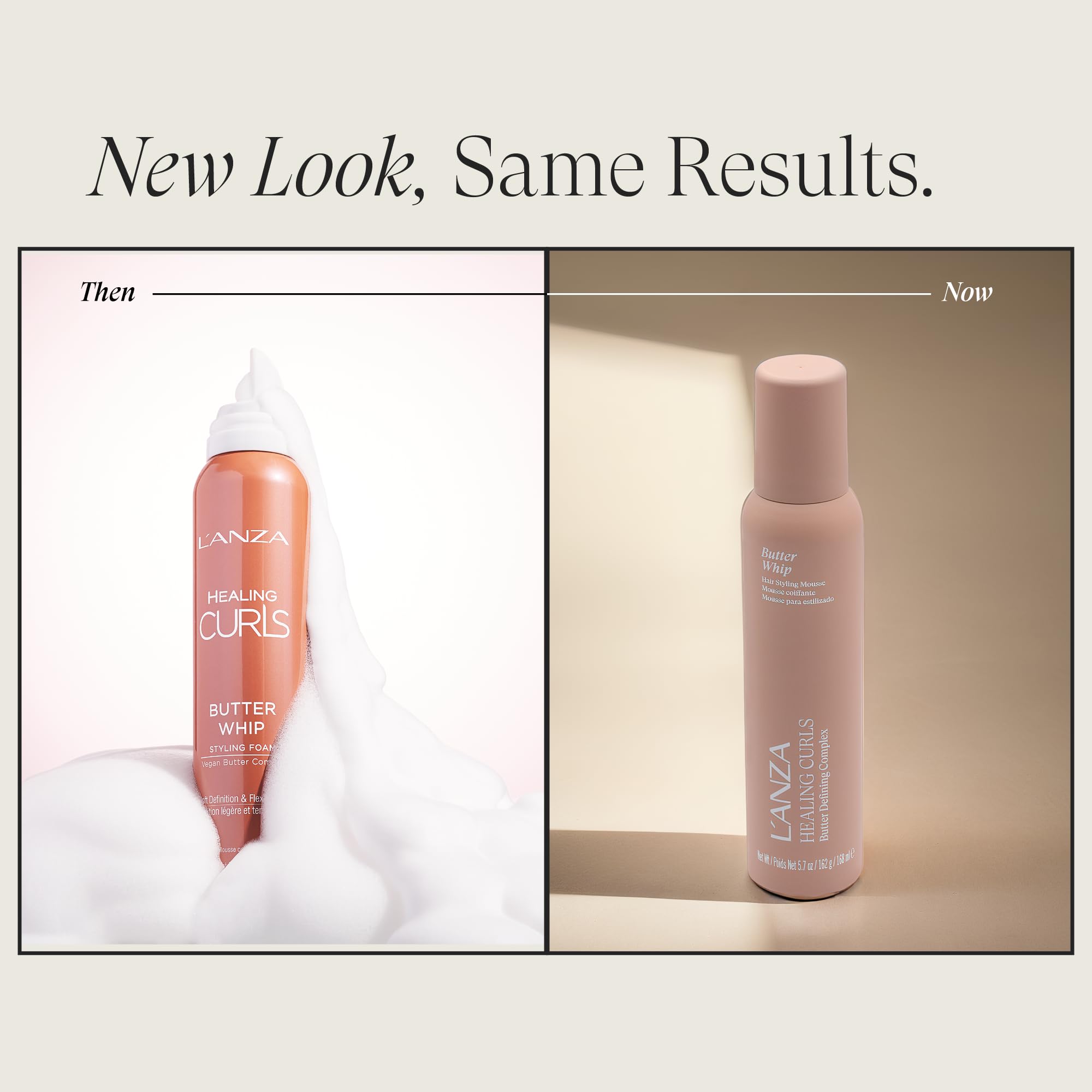 L'ANZA Healing Curls Butter Whip Styling Foam