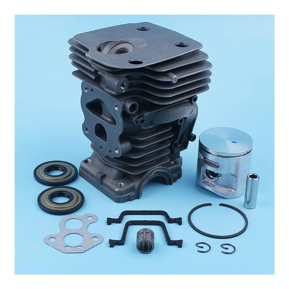 strony Zestaw uszczelek tłoka cylindra 44 mm do korby pasuje do piły łańcuchowej H 450 R 445 445e N części zamienne do łożysk igiełkowych platerowanych