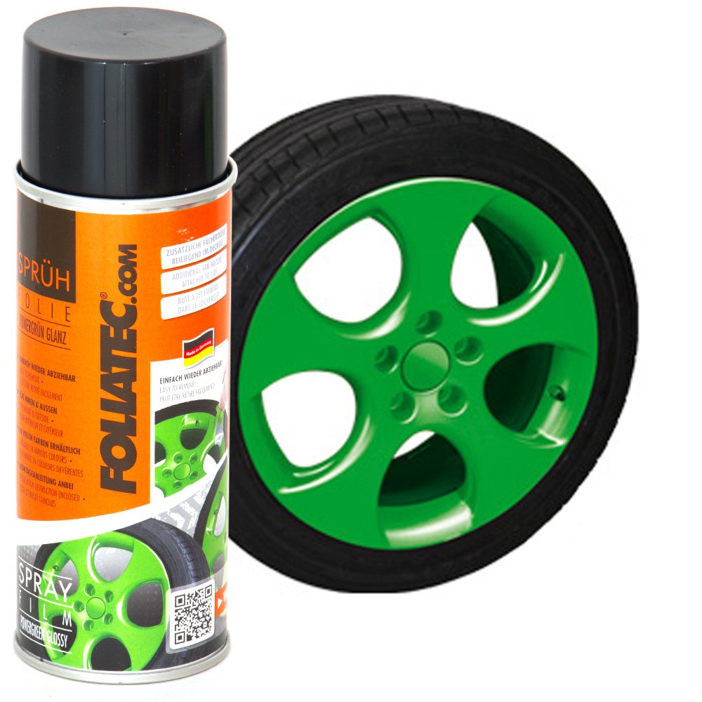 Foliatec FT2073 Spray Film, 400 ml, Glossy Green