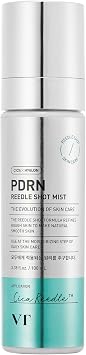 VT COSMETICS PDRN+ Reedle S Mist 80ml Moisturizer, Hydration, Elasticity, Moisture Charge, Radiance