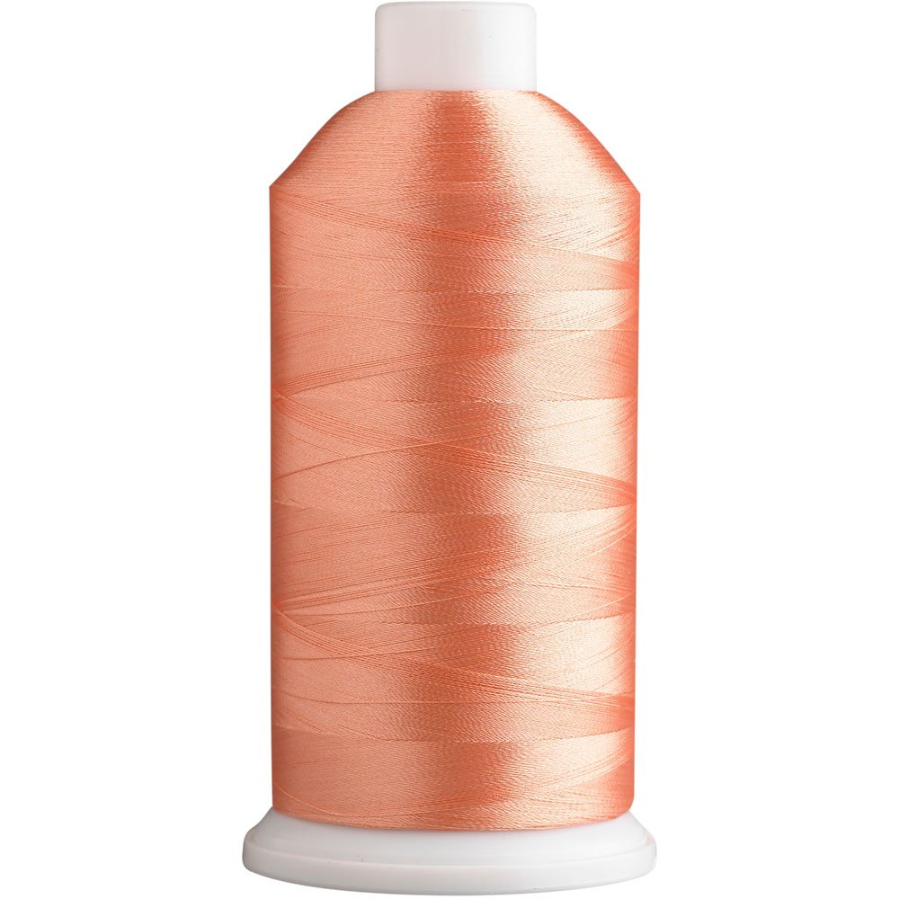 Superpunch SuperB Embroidery Thread 40wt, 5000 m Cone, Salmon 508