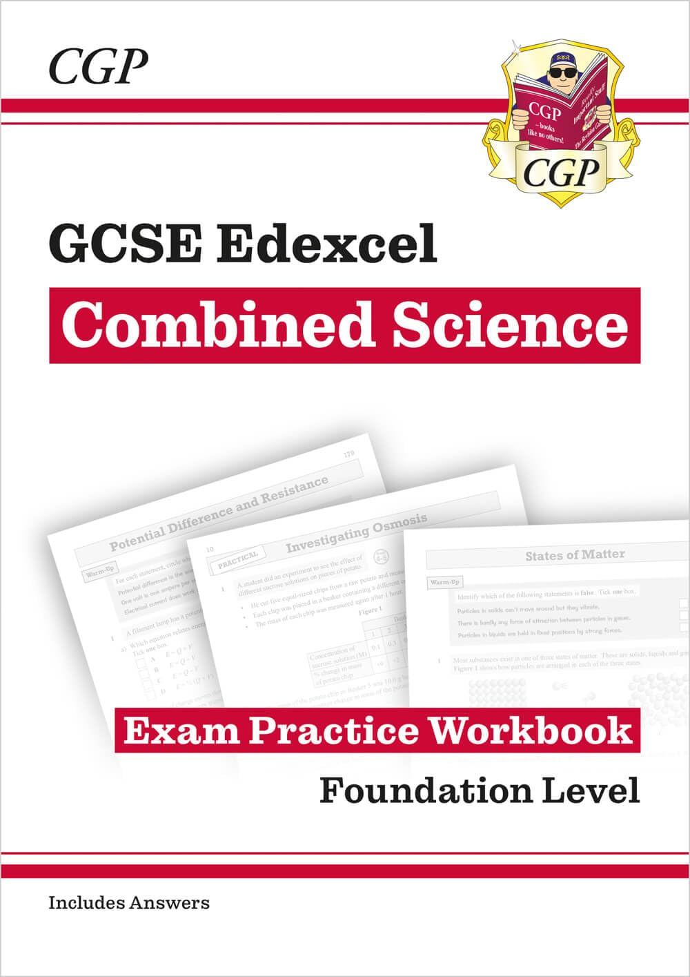 GCSE Combined Science Edexcel Exam Practice Workbook - Foundation (includes