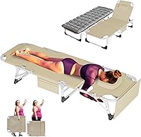 Vista 25 de ABORON - Silla de bronceado acolchada de 5 posiciones para bronceado al aire libre, paquete de 2, resistente y portátil, para tomar el sol, patio