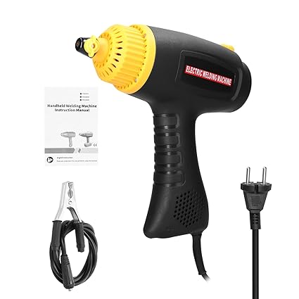 EXCLUZO 220 V 2500W Handheld Portable Electric Welding Machine Intelligent t Digital Display Household Multifunctional Practical Electric Welding Tools t Adjustment Knob