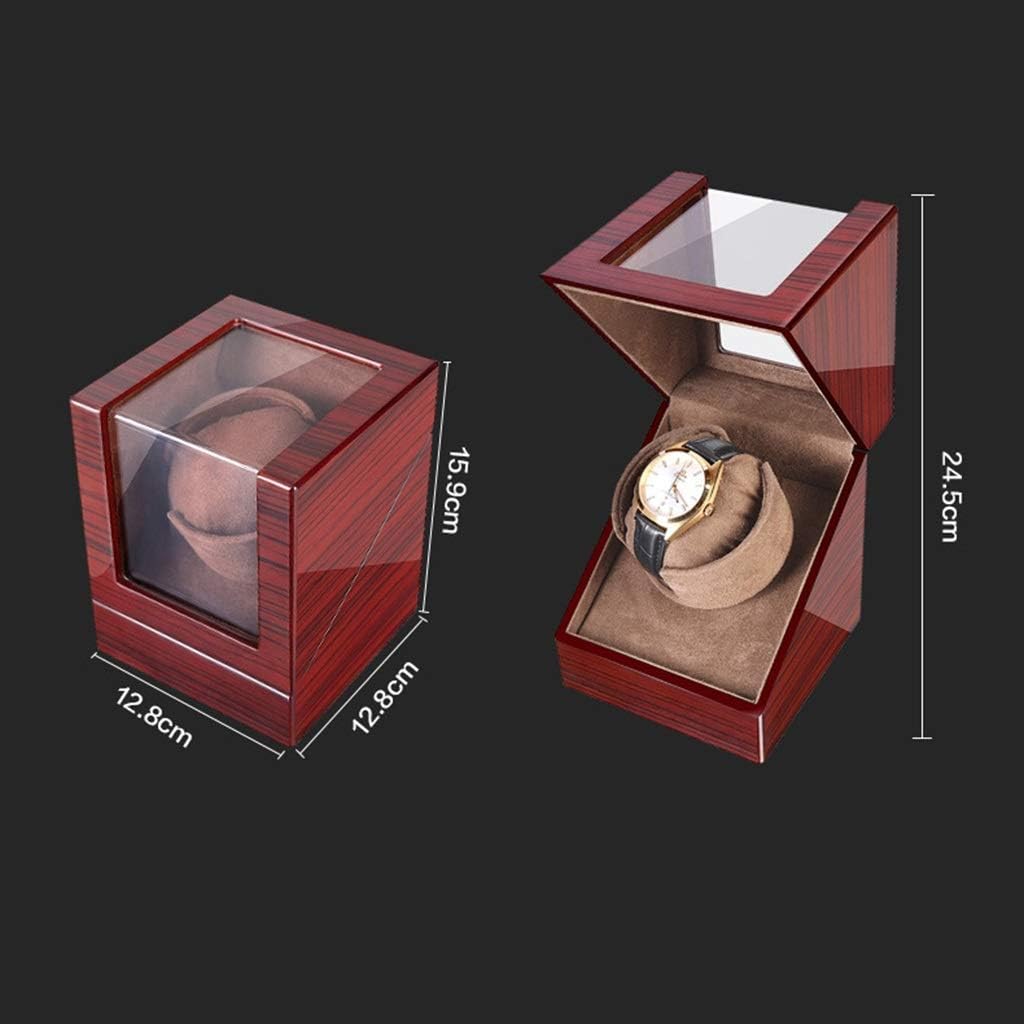 Watch Winders Watch Winder Boxes Watch Box Shake Table Device Automatic Single Winding Box Quiet Motor Mechanical Watch Storage 1+0 Watch Winder Watch Box