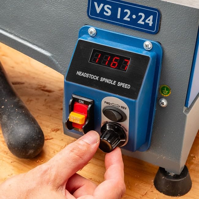 Rockler VS 12-24 Variable Speed Midi Lathe