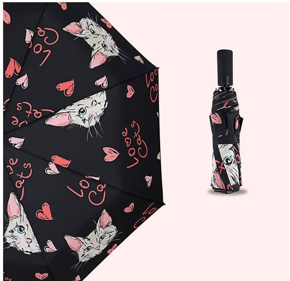 Umbrella Windproof, Reverse Umbrella, Umbrellas for Women with UV Protection, Upside Down Umbrella