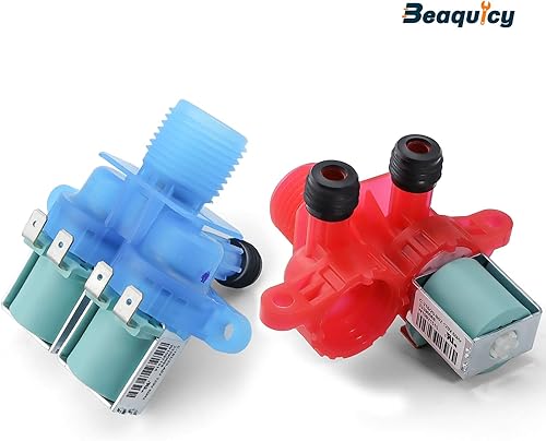 Miniatura 2 de W10240949 Válvula de entrada de agua fría W10240948 Válvula de entrada de agua caliente apta para lavadora Whirlpool Kenmore reemplazar W10921515