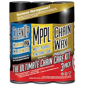 Maxima 70-749203-3PK Chain Wax Ultimate Chain Care Aerosol Combo Kit, (Pack of 3)