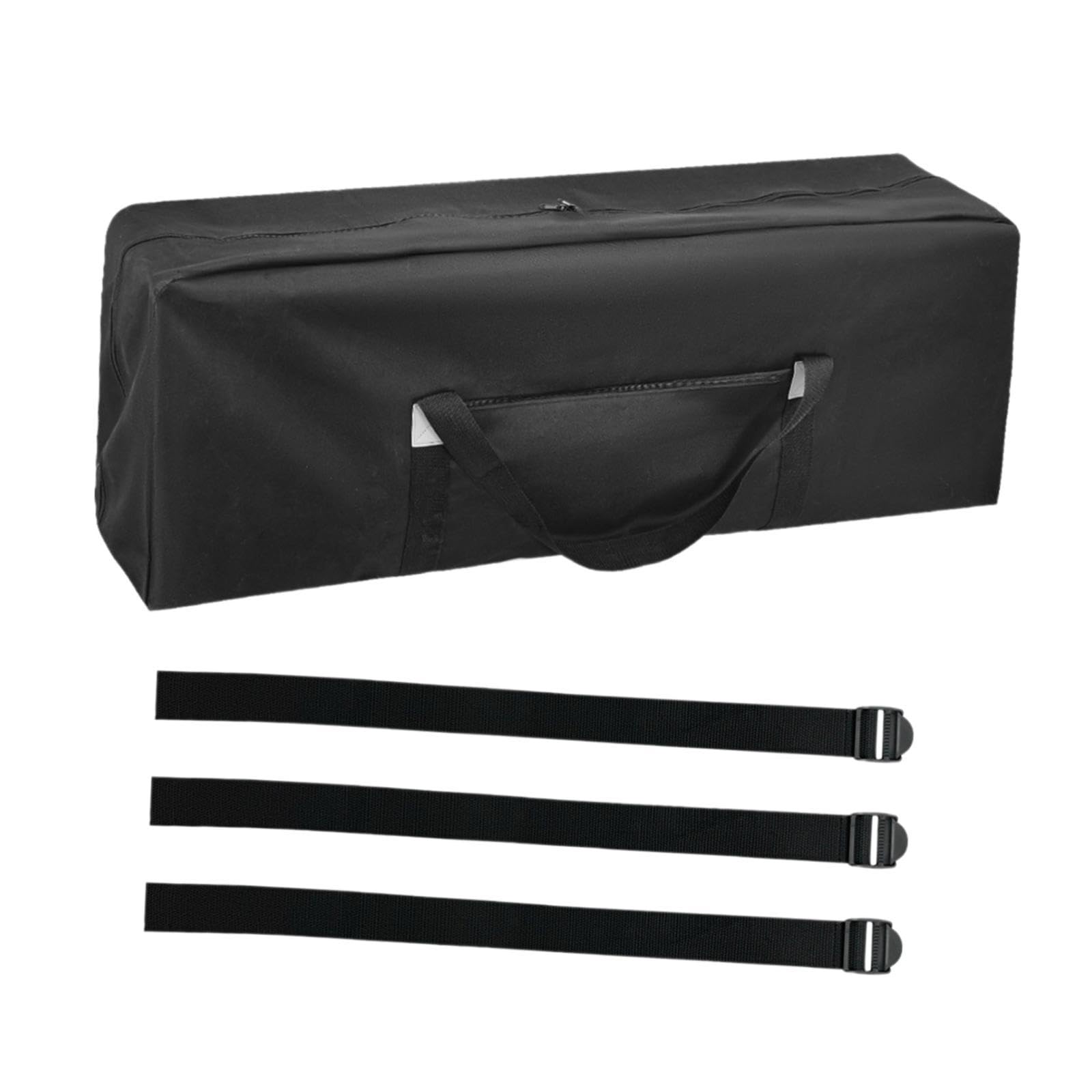 3 Pièces Sac de Scooter Pliable Sac de Rangement Oxford Imperméable avec Sangles de Fixation et Compartiment Latéral pour Porter Protéger Transporter