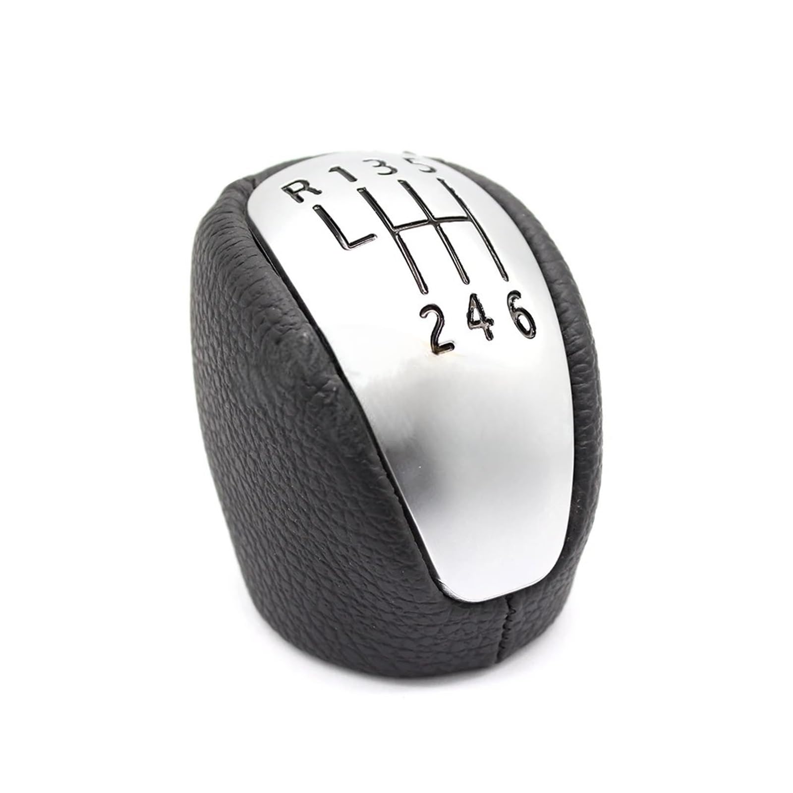 GLBLPEXELR for Laguna III MK3 2007-2014 Sporty Gear Knob Silver