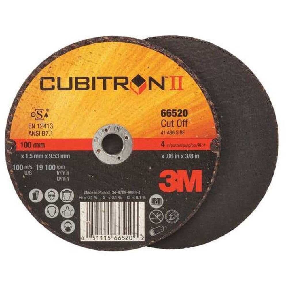 Amazon.com: 3M Cubitron II COW Ceramic Cutoff Wheel - Type 1