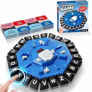 Word Game Family Board Games, Educational Puzzle Game，Letter Game, Think Words Interactive Board, Perfect Plaything for Fa...