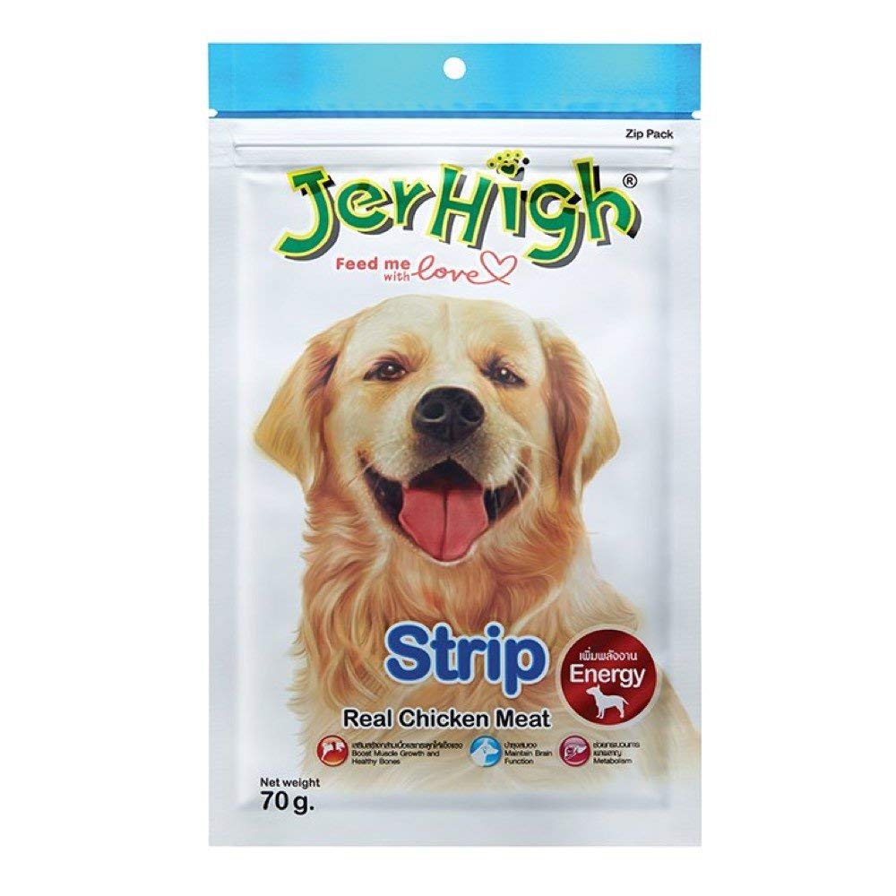 JerHigh Strip Dog Treat, 70GMS (Pack of 5 (70gms x 5)) (B08MB5P755) Amazon Price History, Amazon Price Tracker