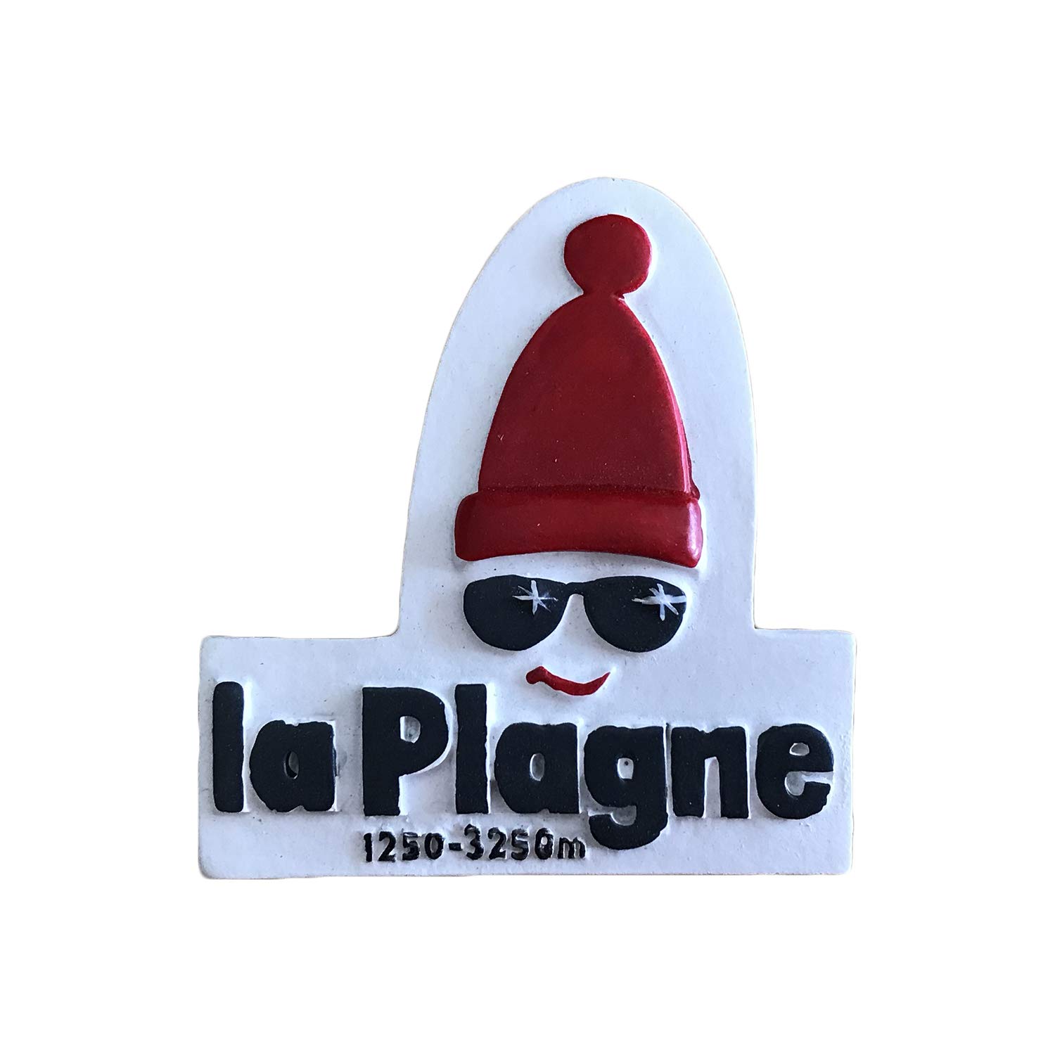 Wedarego La Plagne France 3D Refrigerator Magnet Tourist Souvenirs Stickers,Home & Kitchen Decoration France Fridge Magnet From China