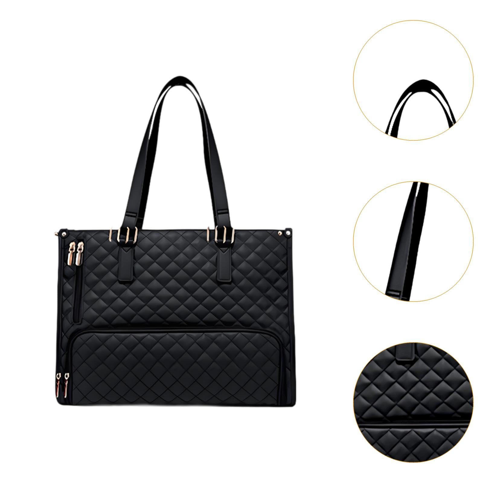 YWJLQHBolsa Termica Porta Alimentos,Bolsa Comida Trabajo Loncheras de Trabajo, Spallacci Regolabili Lancheira de Termica Bolsa Isotermica Porta Alimentos, Lunch Bag Oficina Viaje Picnic, Negro