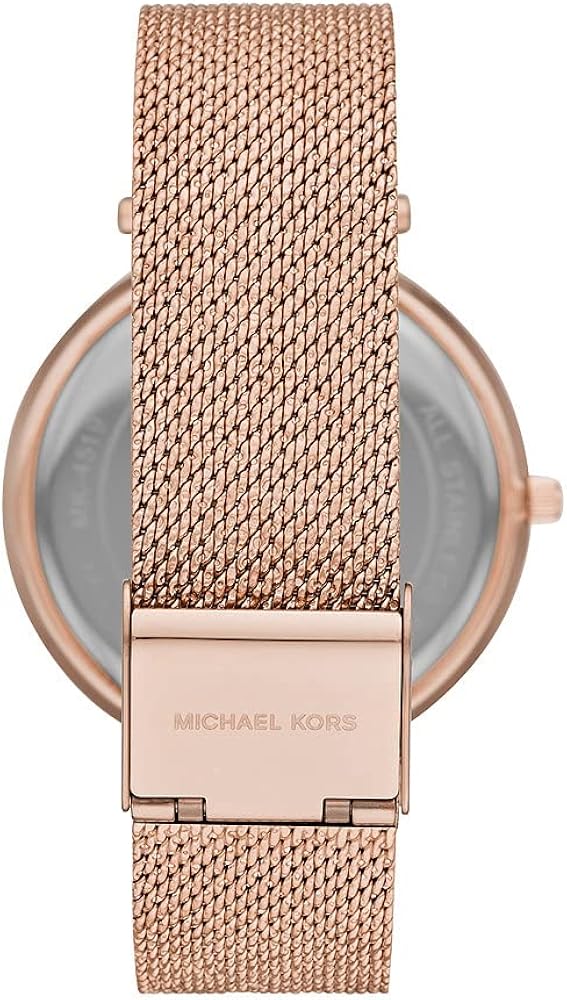 Michael Kors Orologio da donna Darci, dimensione cassa 39mm, movimento a tre lancette, cinturino in acciaio inossidabile Michael Kors Orologio da donna Darci, dimensione cassa 39mm, movimento a tre lancette, cinturino in acciaio inossidabile
