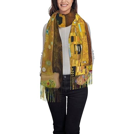 Oil Painting Art Kiss Blanket Soft & Cozy Shawl Wraps