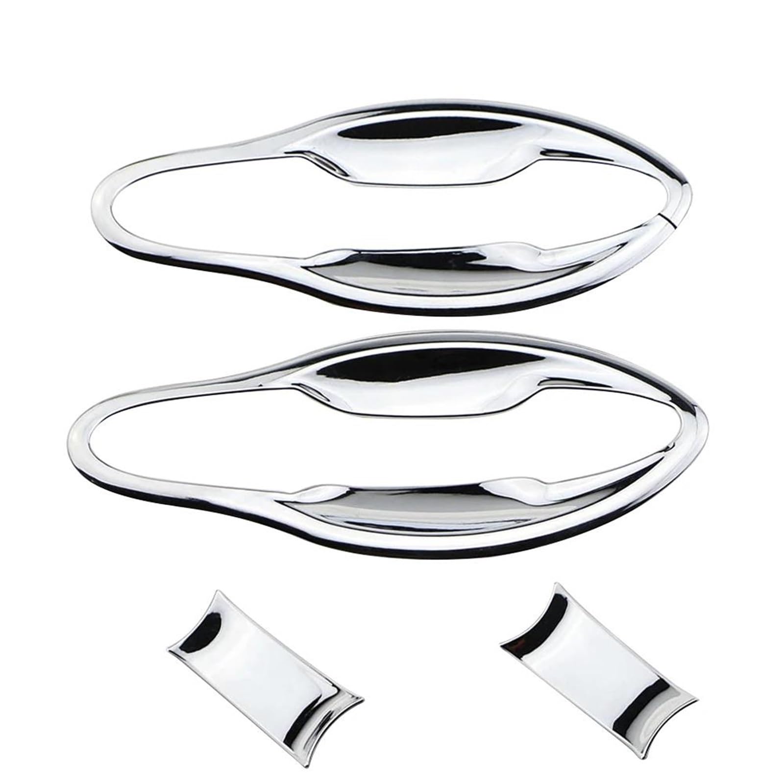 KJHOPY Car Front Cup Cover Door Handle Protective Decorative Sticker for HR-V HRV for Vezel 2014-2022