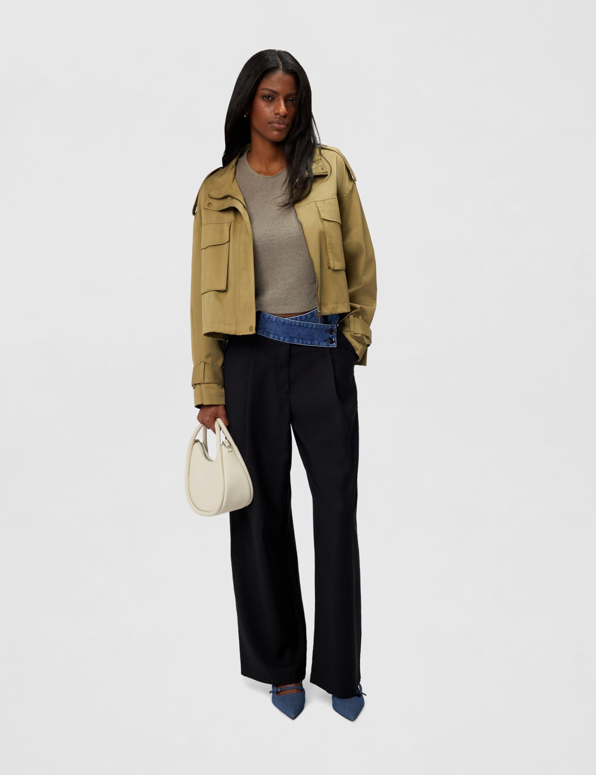 Pant_DENIMWAIST, 2000 Negro, M
